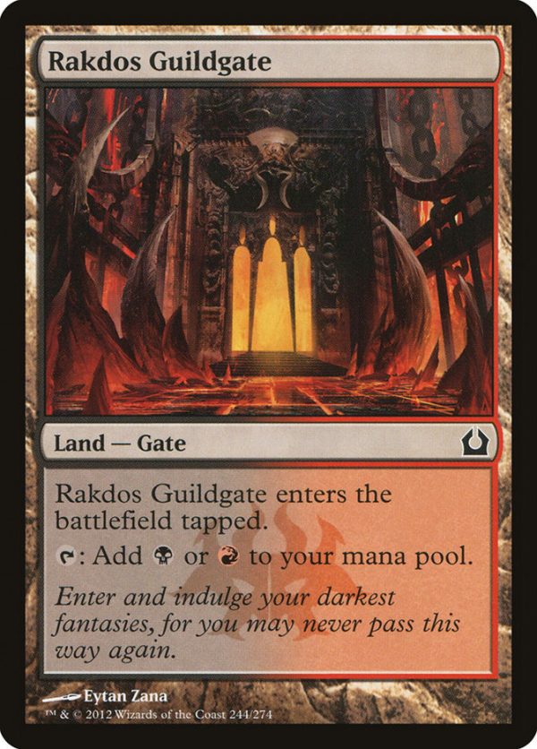 Rakdos Guildgate - Return to Ravnica-(244)-Foil