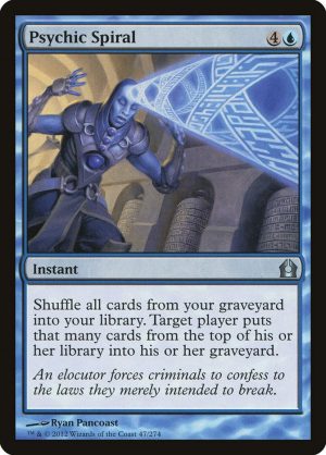 Psychic Spiral - Return to Ravnica-(047)-Foil