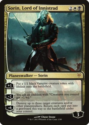 Sorin, Lord of Innistrad - Duel Decks: Sorin vs. Tibalt-(001)-Foil