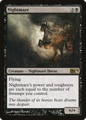 Nightmare - Magic 2014 Core Set-(108)