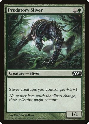 Predatory Sliver - Magic 2014 Core Set-(189)