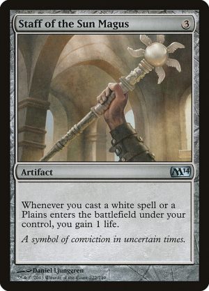 Staff of the Sun Magus - Magic 2014 Core Set-(222)