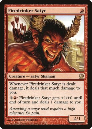 Firedrinker Satyr - Theros-(122)