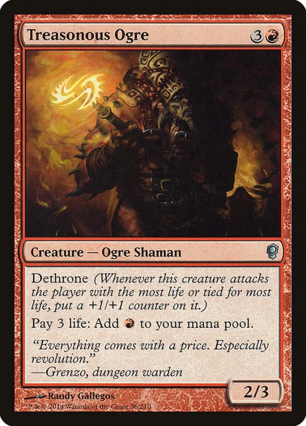 Treasonous Ogre - Conspiracy-(036)-Foil