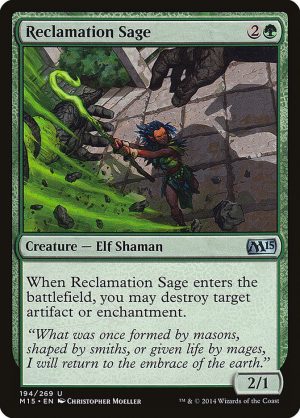 Reclamation Sage - Magic 2015 Core Set-(194)