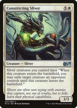Constricting Sliver - Magic 2015 Core Set-(007)