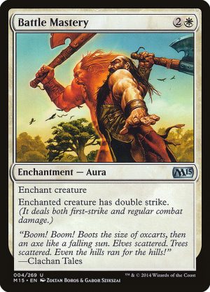 Battle Mastery - Magic 2015 Core Set-(004)-Foil