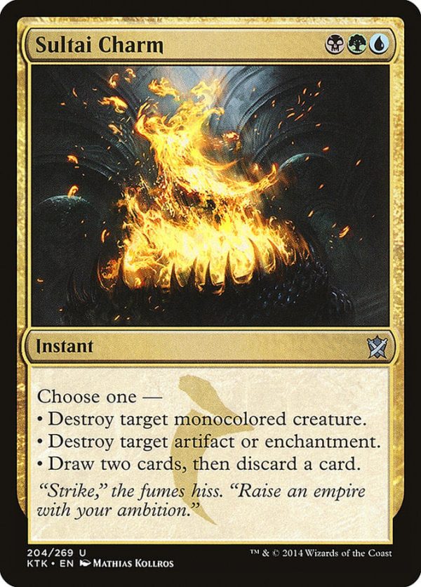 Sultai Charm - Khans of Tarkir-(204)-Foil