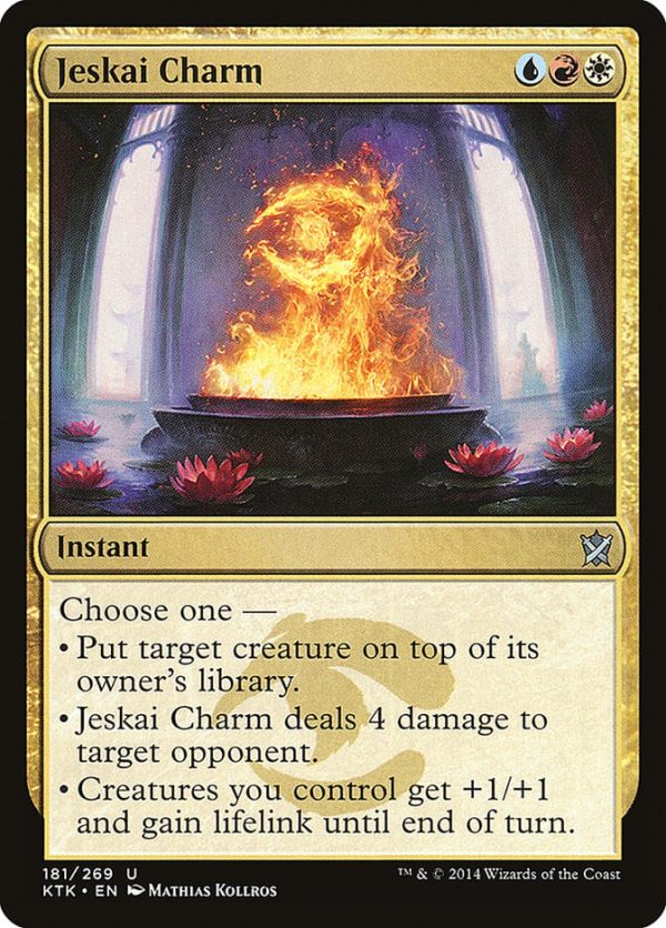 Jeskai Charm - Khans of Tarkir-(181)-Foil