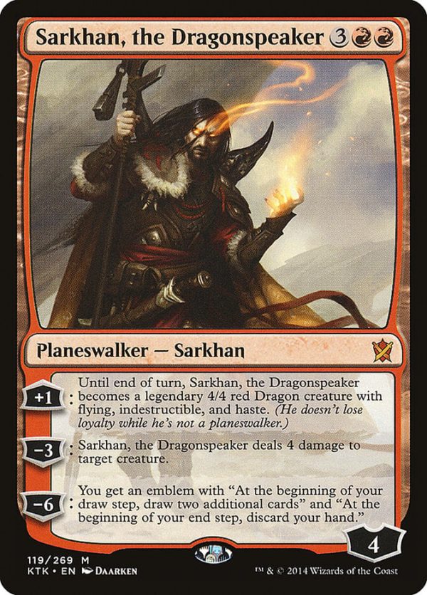 Sarkhan, the Dragonspeaker - Khans of Tarkir-(119)