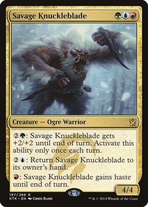Savage Knuckleblade - Khans of Tarkir-(197)
