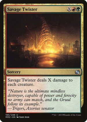 Savage Twister - Modern Masters 2015 Edition-(185)-Foil