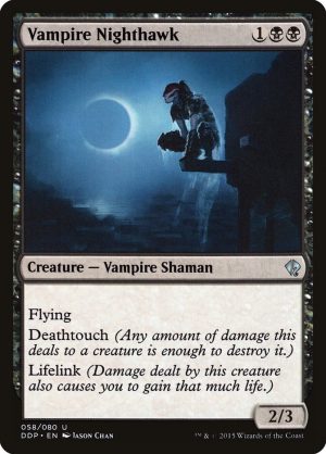Vampire Nighthawk - Duel Decks: Zendikar vs. Eldrazi-(058)