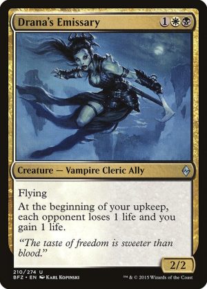 Drana's Emissary - Battle for Zendikar-(210)