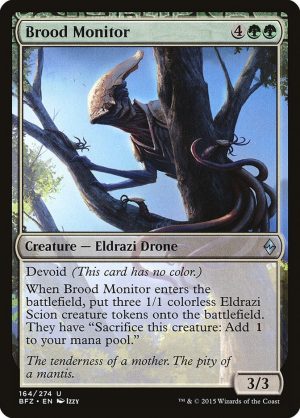 Brood Monitor - Battle for Zendikar-(164)