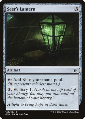 Seer's Lantern - Oath of the Gatewatch-(165)-Foil