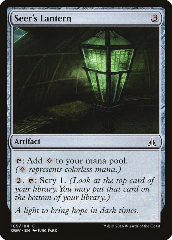 Seer's Lantern - Oath of the Gatewatch-(165)-Foil