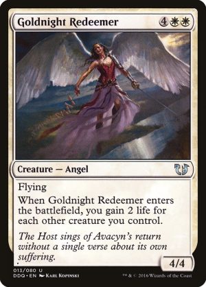 Goldnight Redeemer - Duel Decks: Blessed vs. Cursed-(013)