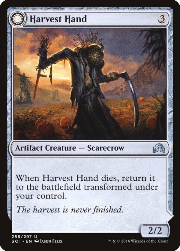 Harvest Hand // Scrounged Scythe - Shadows over Innistrad-(256)