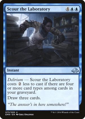 Scour the Laboratory - Eldritch Moon-(073)