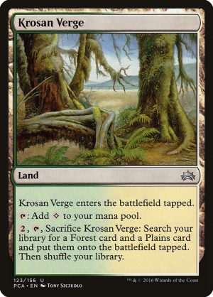 Krosan Verge - Planechase Anthology-(123)