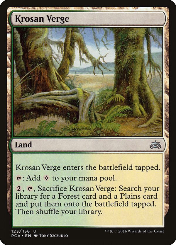 Krosan Verge - Planechase Anthology-(123)