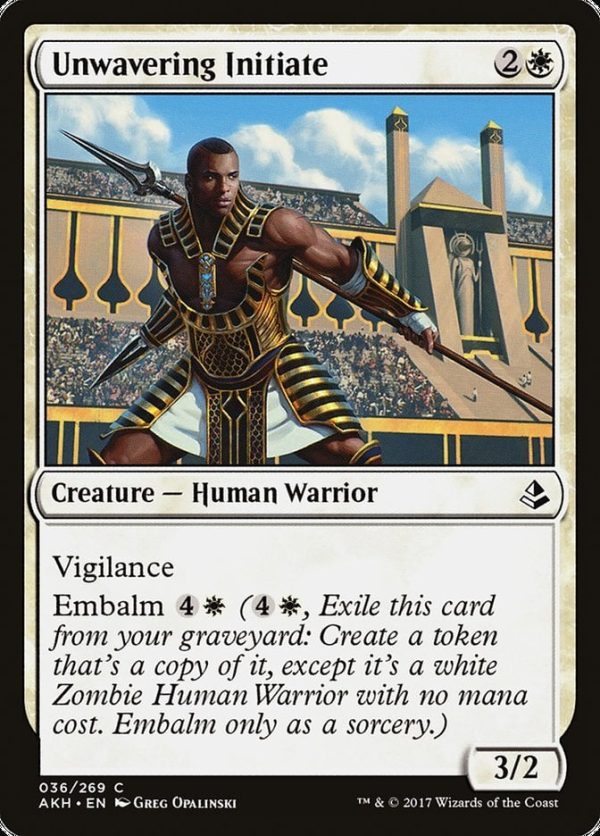 Unwavering Initiate - Amonkhet-(036)