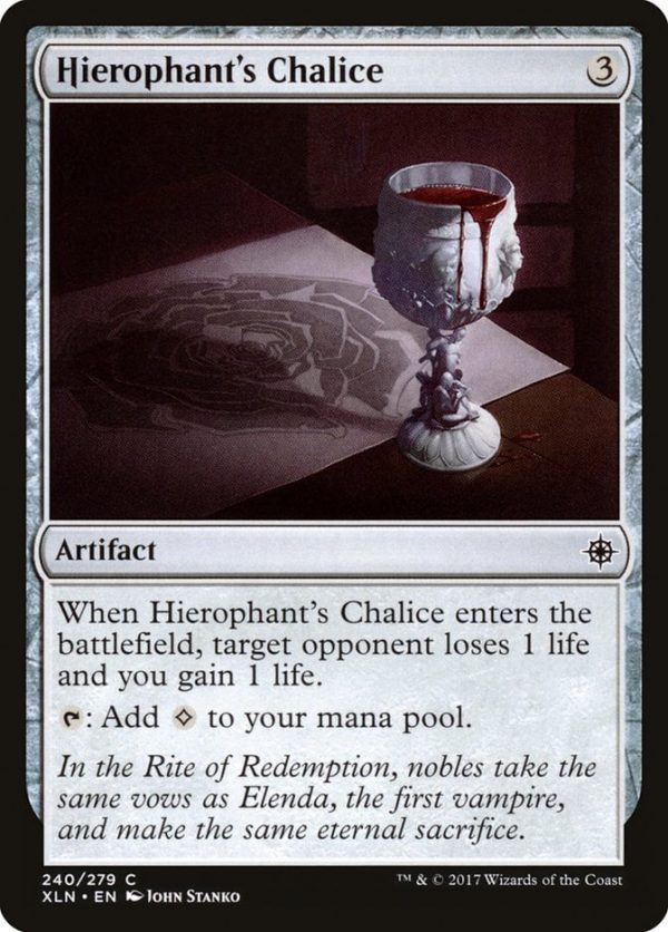 Hierophant's Chalice - Ixalan-(240)-Foil