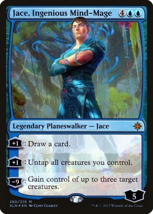 Jace, Ingenious Mind-Mage - Ixalan-(280)-Foil