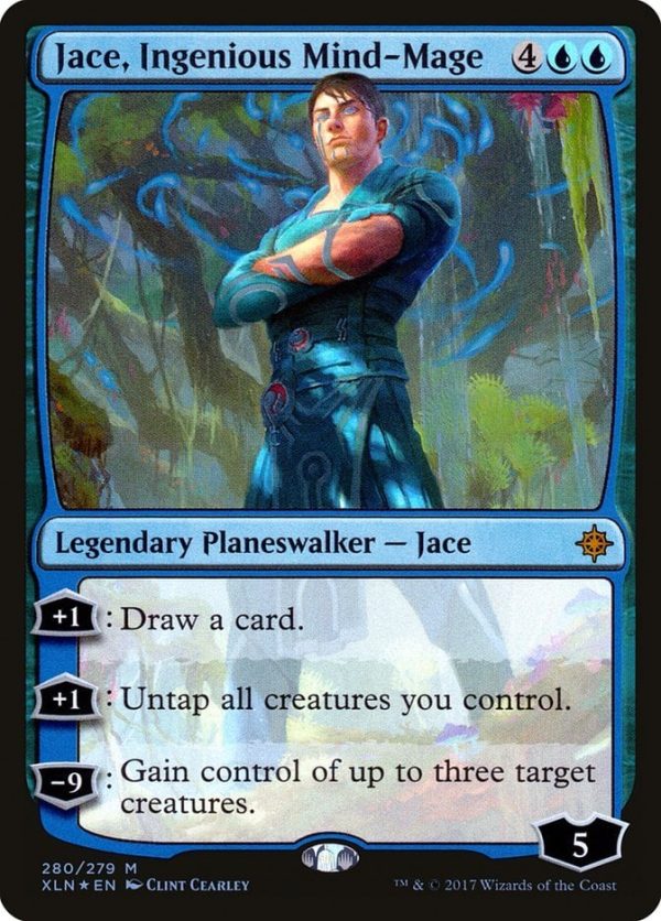 Jace, Ingenious Mind-Mage - Ixalan-(280)-Foil