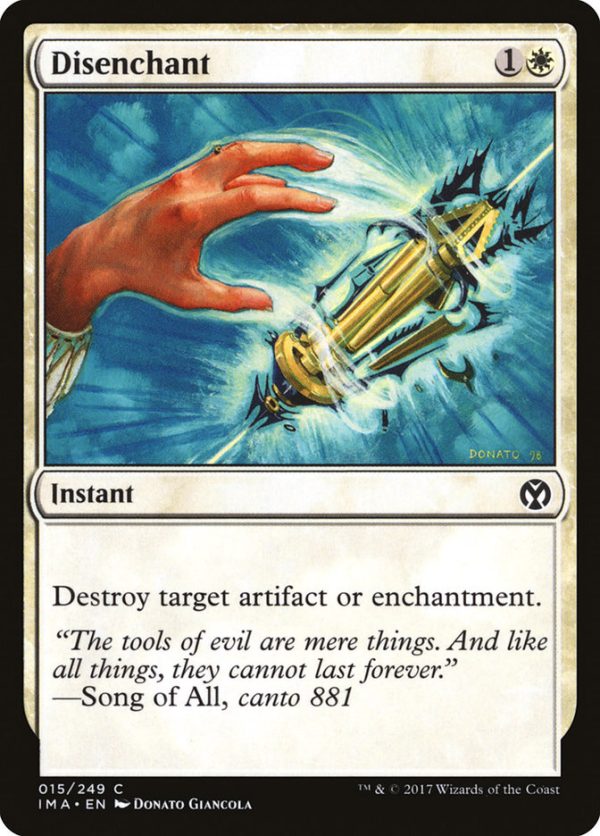 Disenchant - Iconic Masters-(015)-Foil