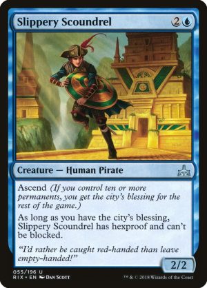 Slippery Scoundrel - Rivals of Ixalan-(055)