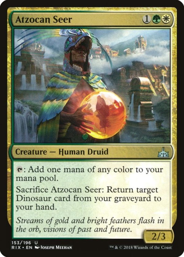 Atzocan Seer - Rivals of Ixalan-(153)
