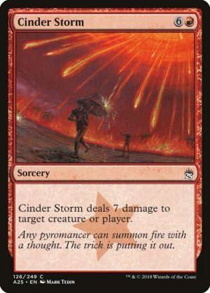 Cinder Storm - Masters 25-(126)-Foil