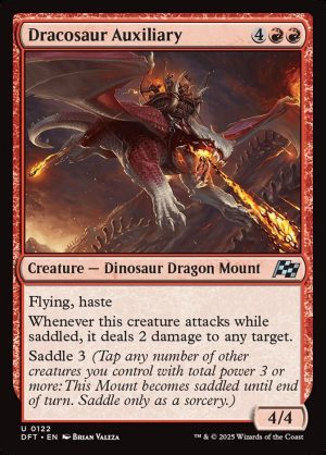 Dracosaur Auxiliary - Aetherdrift-(122)-Foil