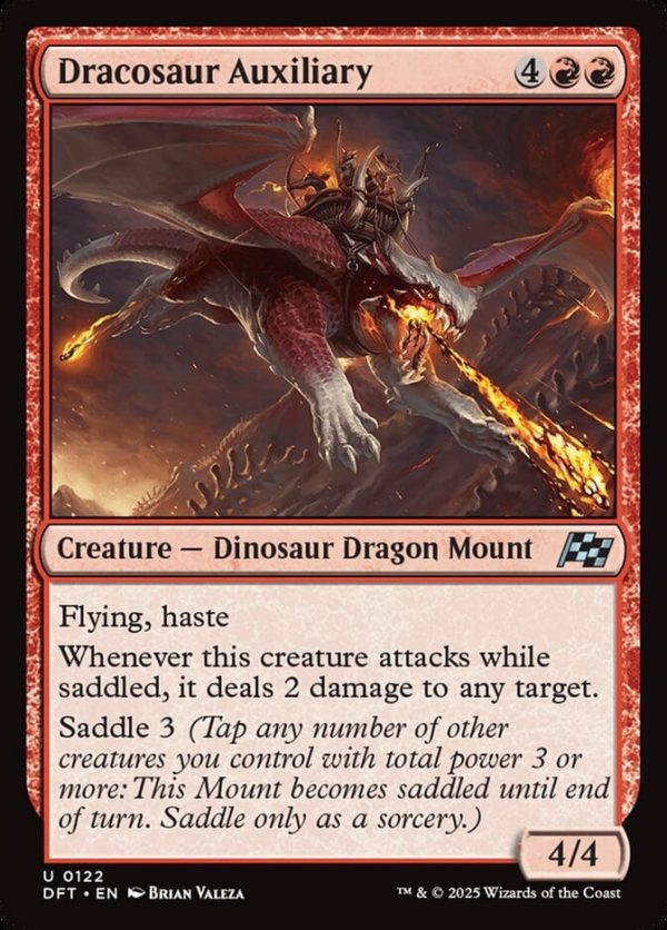 Dracosaur Auxiliary - Aetherdrift-(122)-Foil