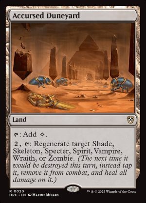 Accursed Duneyard - Aetherdrift Commander-(020)