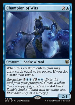 Champion of Wits - Aetherdrift Commander-(072)
