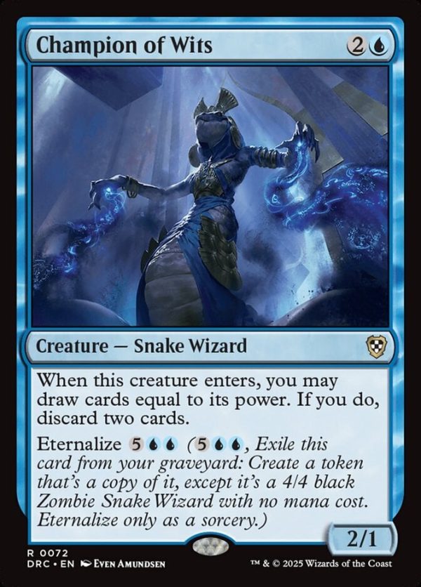 Champion of Wits - Aetherdrift Commander-(072)