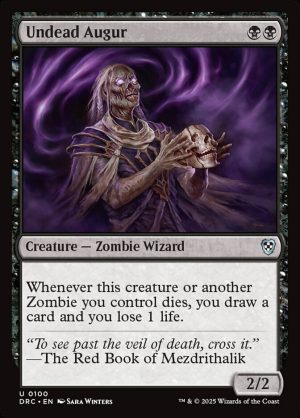 Undead Augur - Aetherdrift Commander-(100)