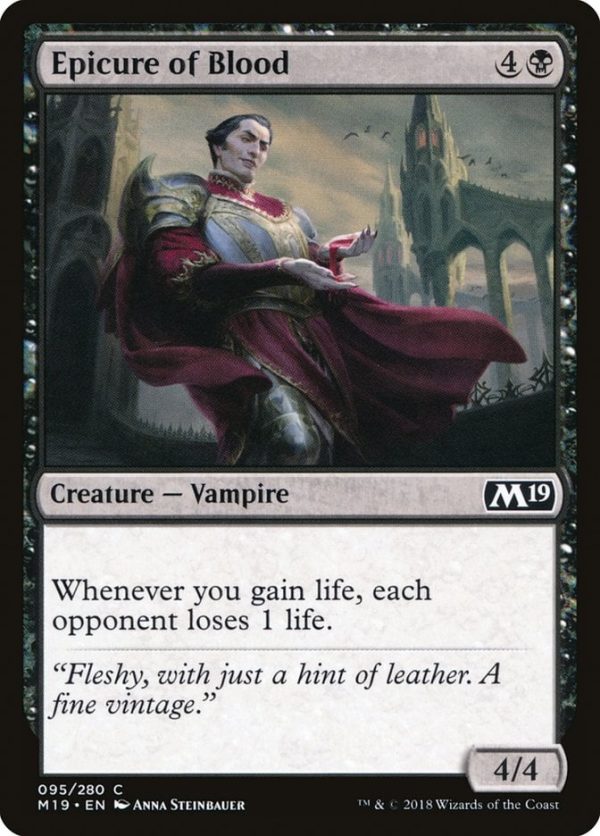 Epicure of Blood - Core Set 2019-(095)