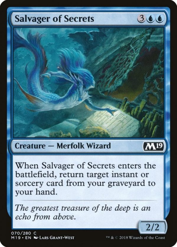 Salvager of Secrets - Core Set 2019-(070)
