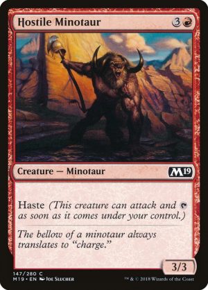 Hostile Minotaur - Core Set 2019-(147)