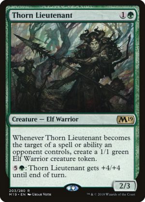 Thorn Lieutenant - Core Set 2019-(203)-Foil
