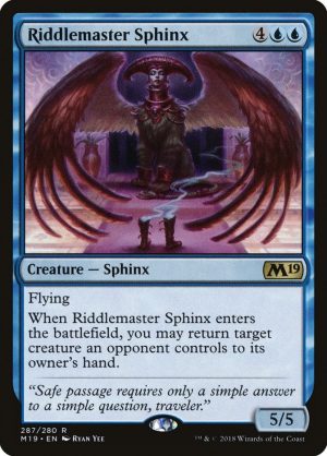 Riddlemaster Sphinx - Core Set 2019-(287)