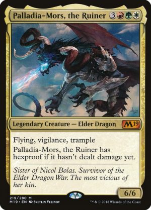 Palladia-Mors, the Ruiner - Core Set 2019-(219)-Foil