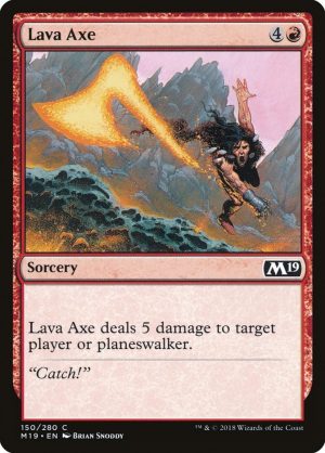Lava Axe - Core Set 2019-(150)