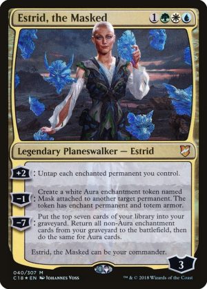 Estrid, the Masked - Commander 2018-(040)-Foil