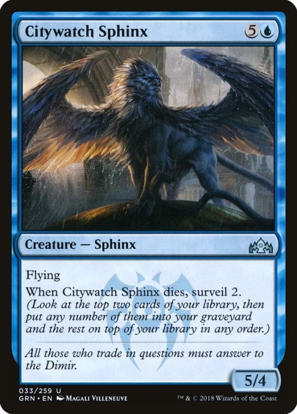 Citywatch Sphinx - Guilds of Ravnica-(033)