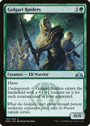 Golgari Raiders - Guilds of Ravnica-(130)-Foil